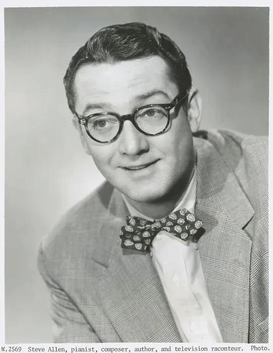 Framed Print : Portrait of Steve Allen Framed Print : Portrait of Steve Allen