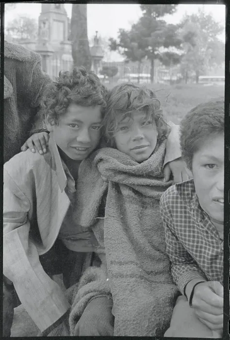 Framed Print : Portrait of Street Boys Framed Print : Portrait of Street Boys