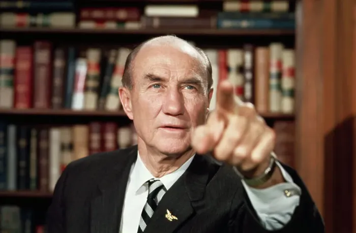 Framed Print : Portrait of Strom Thurmond Framed Print : Portrait of Strom Thurmond