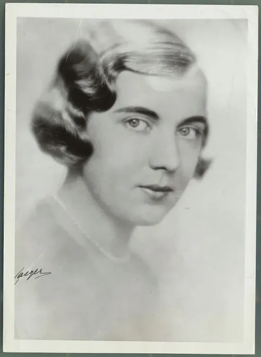 Framed Print : Portrait of Sweden's Princess Ingrid