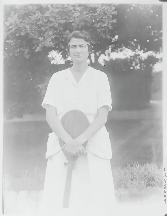 Framed Print : Portrait of Tennis Professional Eleanor Kenney Framed Print : Portrait of Tennis Professional Eleanor Kenney