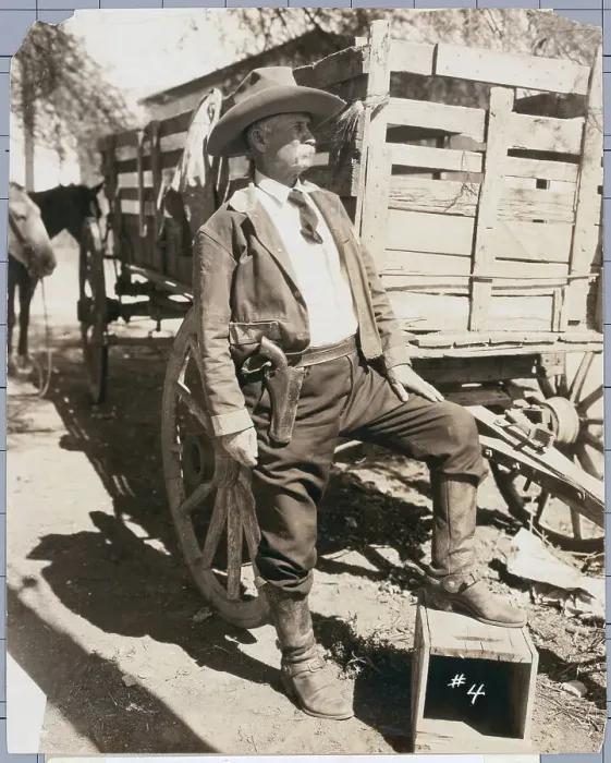 Framed Print : Portrait Of Texas Cattleman, Hiram Craig Framed Print : Portrait Of Texas Cattleman, Hiram Craig