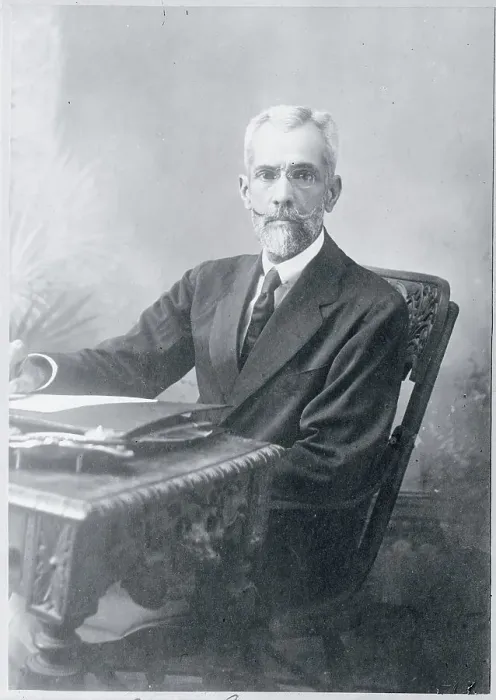 Framed Print : Portrait of T.H. Tavera de Pardo