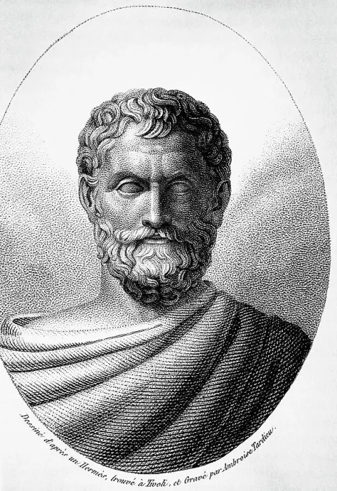Framed Print : Portrait of Thales of Miletus by Ambrose Tardieu Framed Print : Portrait of Thales of Miletus by Ambrose Tardieu
