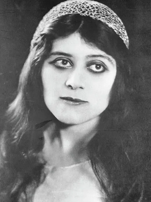 Framed Print : Portrait of Theda Bara