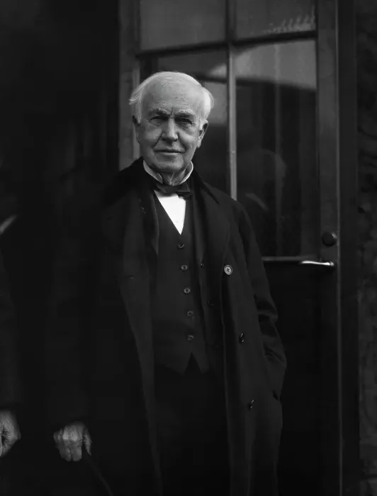 Framed Print : Portrait Of Thomas A. Edison Framed Print : Portrait Of Thomas A. Edison