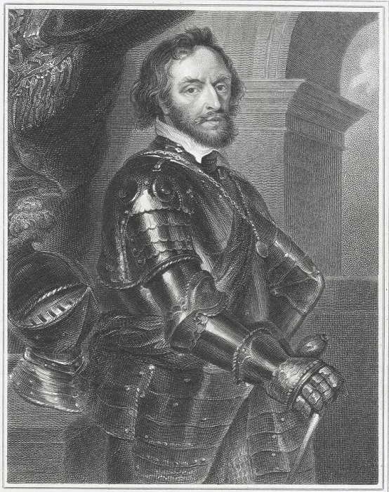 Framed Print : Portrait of Thomas Howard Framed Print : Portrait of Thomas Howard
