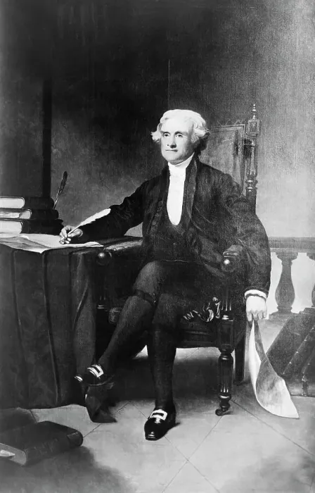 Framed Print : Portrait of Thomas Jefferson Framed Print : Portrait of Thomas Jefferson