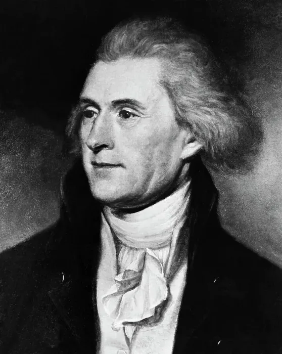 Framed Print : Portrait of Thomas Jefferson Framed Print : Portrait of Thomas Jefferson