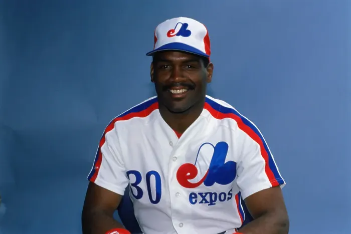 Framed Print : Portrait of Tim Raines Framed Print : Portrait of Tim Raines