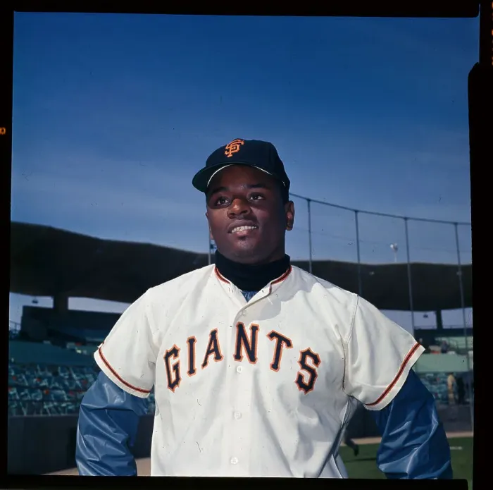 Framed Print : Portrait of Tito Fuentes Posing in Baseball Uniform Framed Print : Portrait of Tito Fuentes Posing in Baseball Uniform