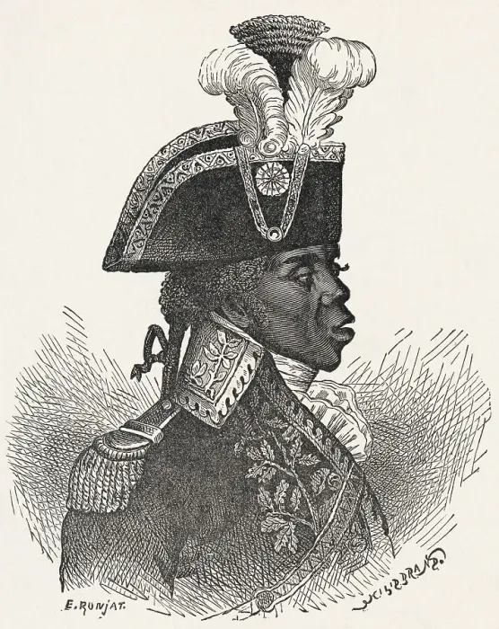 Framed Print : Portrait of Toussaint l'Ouverture Framed Print : Portrait of Toussaint l'Ouverture