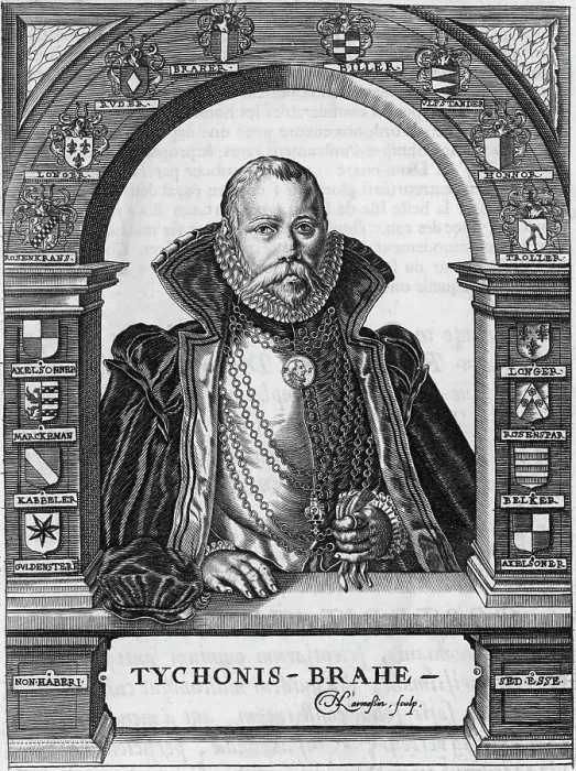 Framed Print : Portrait of Tycho Brahe Framed Print : Portrait of Tycho Brahe