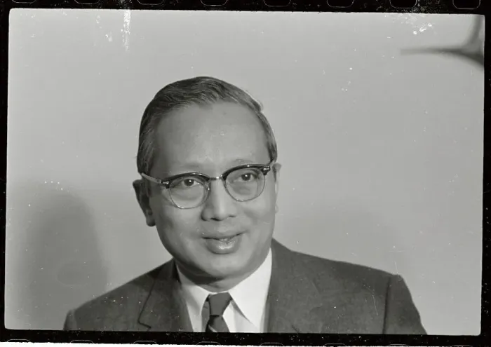 Framed Print : Portrait of U Thant Framed Print : Portrait of U Thant