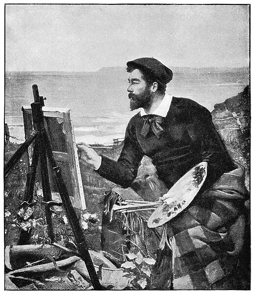 Portrait of Ulysses Butin by Ernest Ange Duez - 19th Century