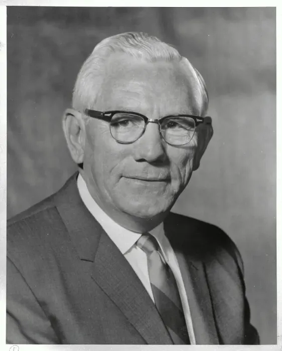 Framed Print : Portrait of Union President I.W. Abel Framed Print : Portrait of Union President I.W. Abel