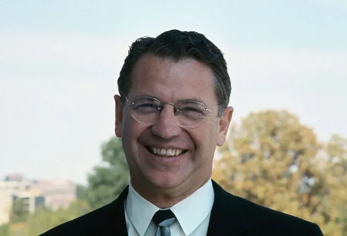 Framed Print : Portrait of Vance Hartke