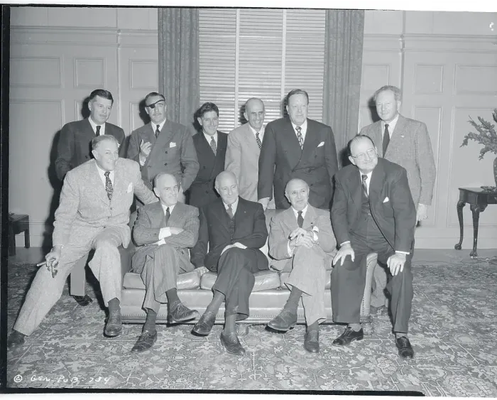 Framed Print : Portrait of Veteran Movie Makers Framed Print : Portrait of Veteran Movie Makers