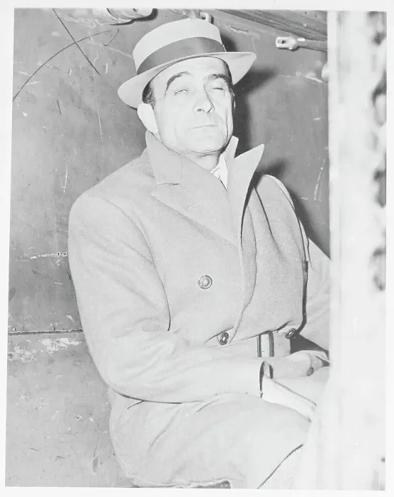 Framed Print : Portrait of Vito Genovese Framed Print : Portrait of Vito Genovese