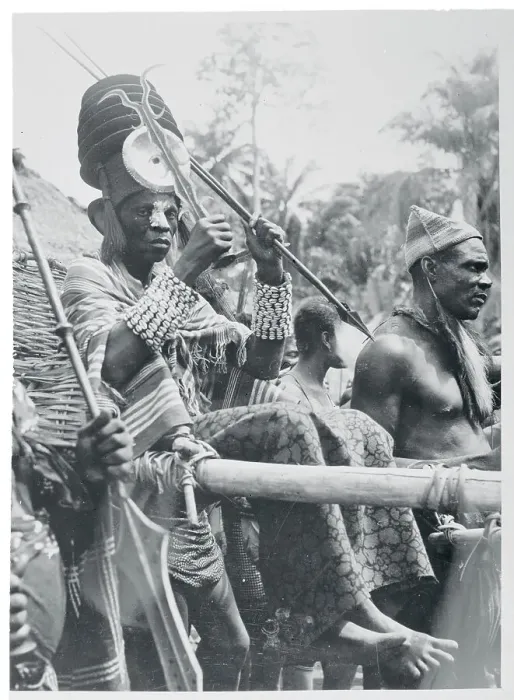 Framed Print : Portrait of Wadia Tribe Chief