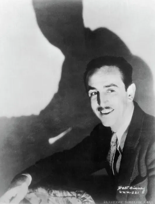 Framed Print : Portrait of Walt Disney Framed Print : Portrait of Walt Disney