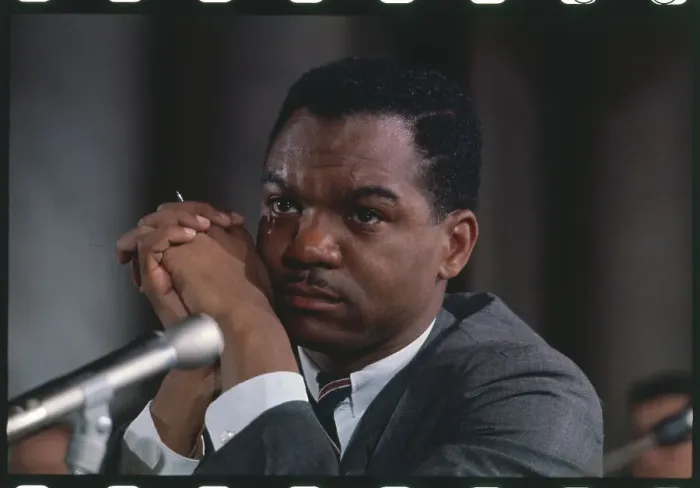 Framed Print : Portrait of Walter Fauntroy Framed Print : Portrait of Walter Fauntroy