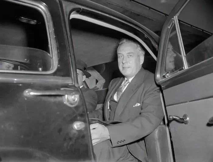 Framed Print : Portrait of Warren Burger Sitting in Car Framed Print : Portrait of Warren Burger Sitting in Car