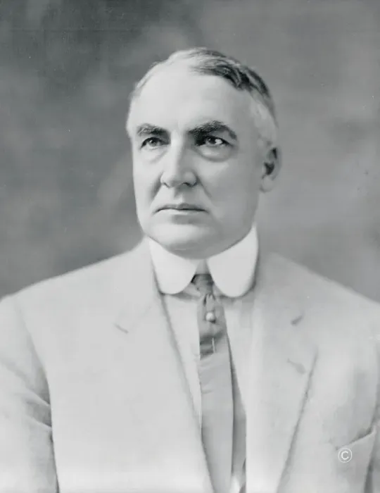 Framed Print : Portrait of Warren G. Harding Framed Print : Portrait of Warren G. Harding