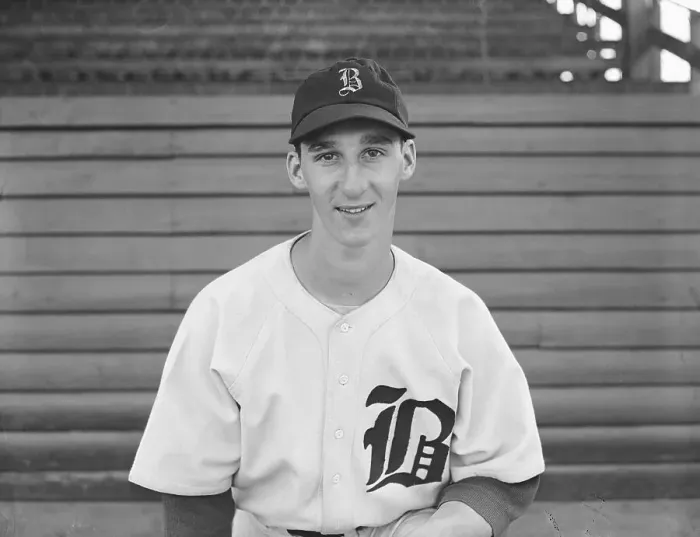 Framed Print : Portrait Of Warren Spahn In Uniform Framed Print : Portrait Of Warren Spahn In Uniform