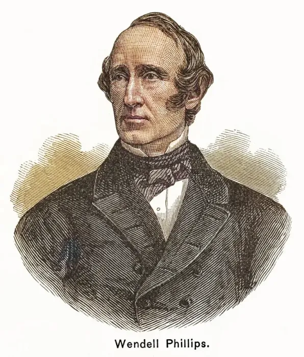 Framed Print : Portrait of Wendell Phillips, American abolitionist, advocate for Native Americans Framed Print : Portrait of Wendell Phillips, American abolitionist, advocate for Native Americans