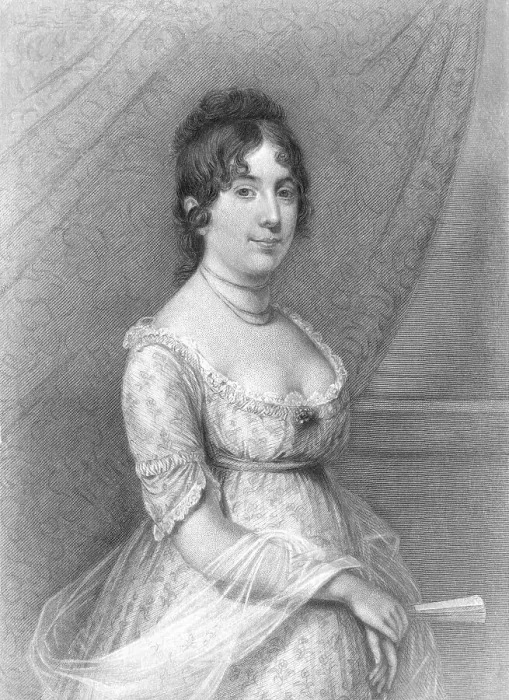 Framed Print : Portrait of the Wife of President James Madison Framed Print : Portrait of the Wife of President James Madison