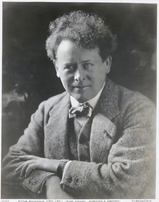 Framed Print : Portrait of Willem Mengelberg