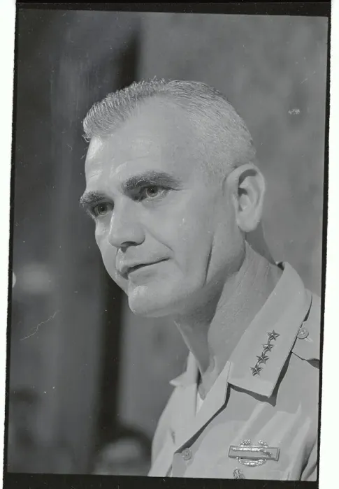 Framed Print : Portrait of William C. Westmoreland Framed Print : Portrait of William C. Westmoreland