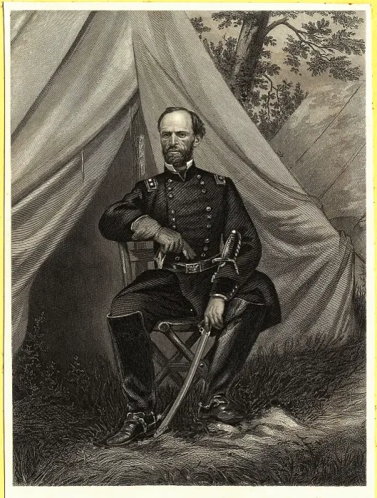 Framed Print : Portrait of William T. Sherman Framed Print : Portrait of William T. Sherman