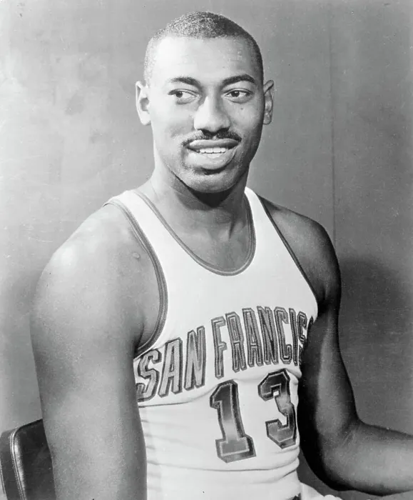 Framed Print : Portrait of Wilt Chamberlain Framed Print : Portrait of Wilt Chamberlain