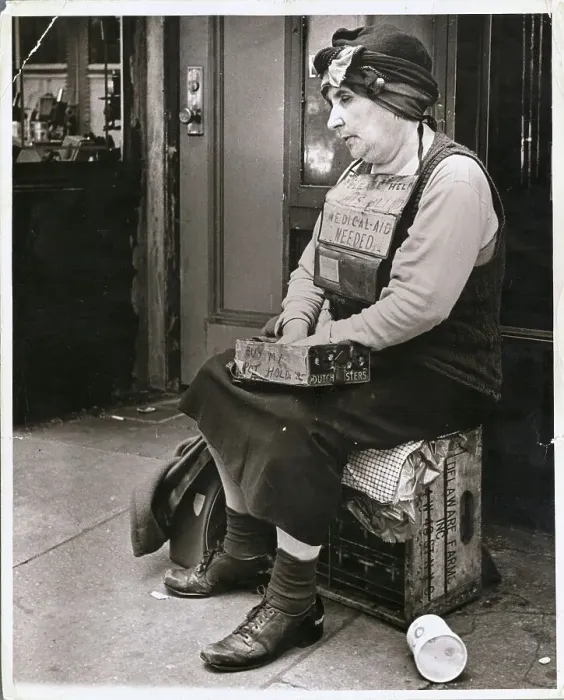 Framed Print : Portrait of Woman Beggar Framed Print : Portrait of Woman Beggar