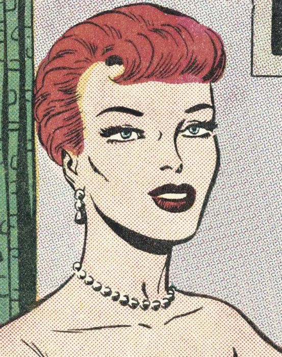 Framed Print : Portrait of a Woman with Red Hair Framed Print : Portrait of a Woman with Red Hair