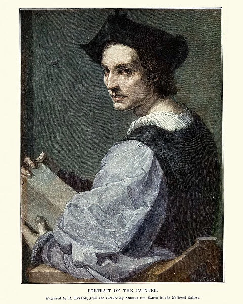 Portrait of a Young Man, Andrea del Sarto, 16th Century