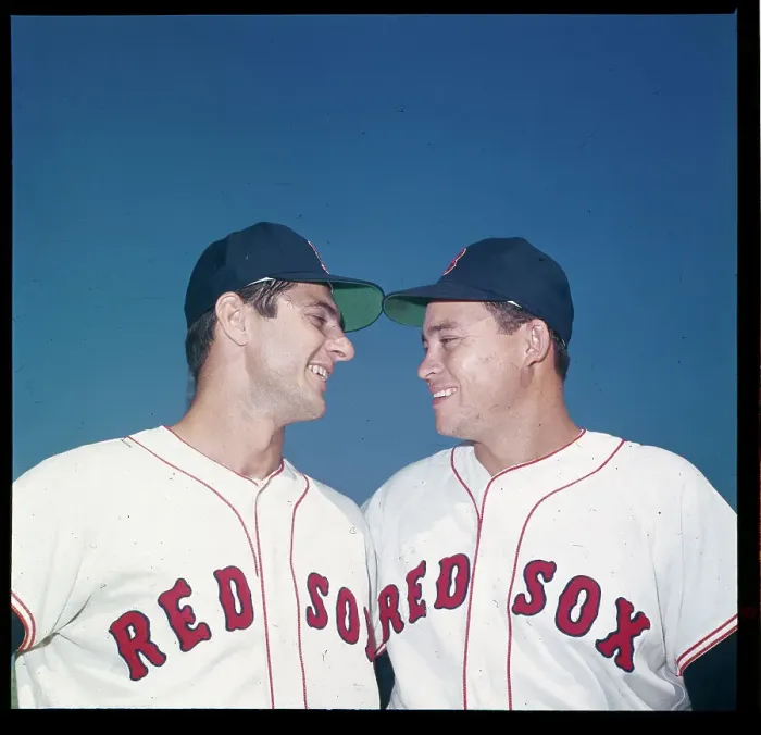 Framed Print : Portraits of Carl Yastrzemski and Jose Santiago Framed Print : Portraits of Carl Yastrzemski and Jose Santiago