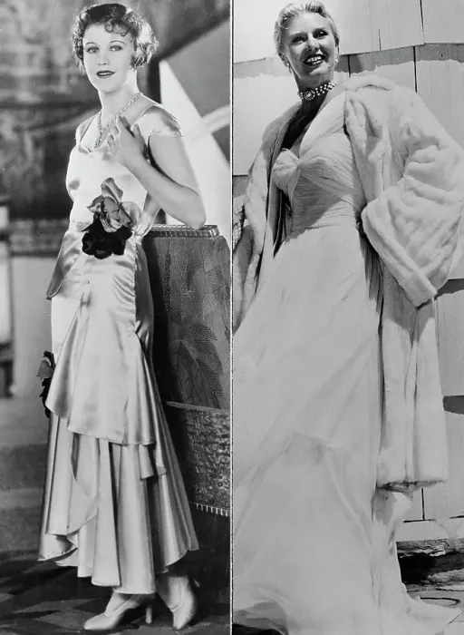 Framed Print : Two Portraits of Ginger Rogers