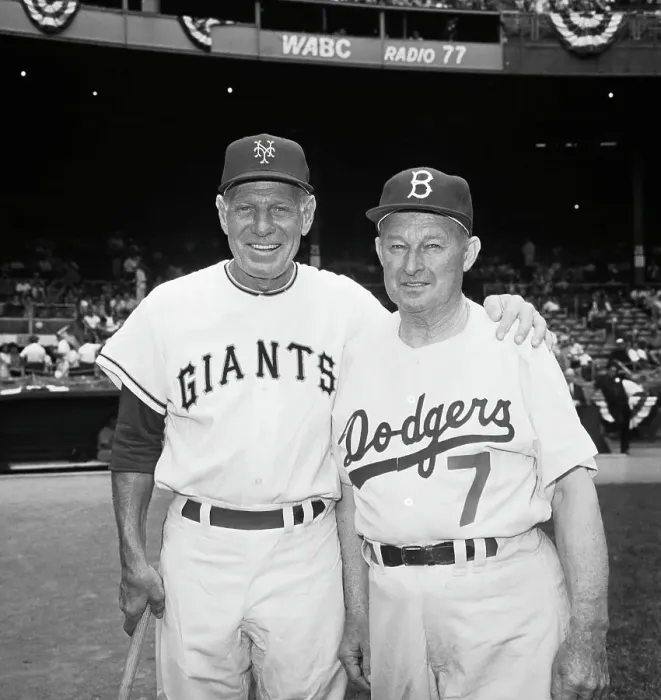 Framed Print : Portraits of Leo Durocher and Charlie Dressen Framed Print : Portraits of Leo Durocher and Charlie Dressen
