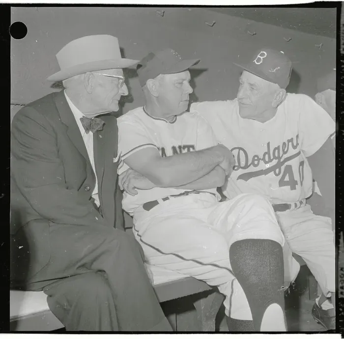 Framed Print : Portraits of Bill McKechnie, Bill Terry, and Casey Stengel Framed Print : Portraits of Bill McKechnie, Bill Terry, and Casey Stengel
