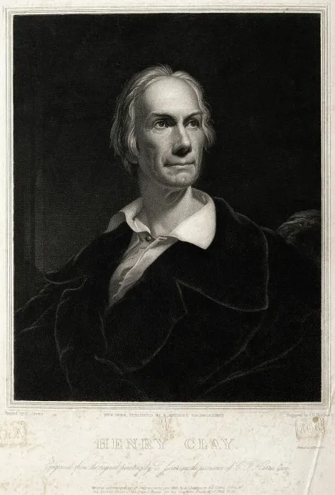 Framed Print : Portriat Of Politician Henry Clay Framed Print : Portriat Of Politician Henry Clay