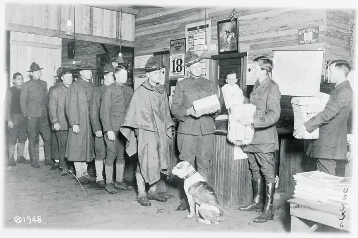Framed Print : Post Office at Army Camp Framed Print : Post Office at Army Camp