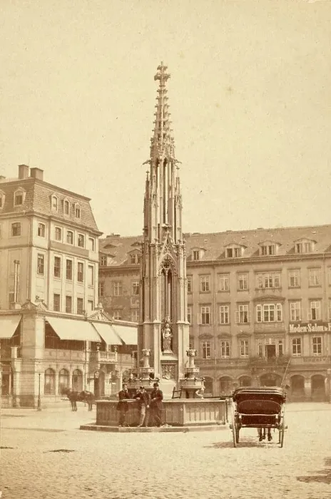Framed Print : The Post Office Square in Dresden, c. 1860, Saxony, Germany, Historic, digitally restored reproduction from an 18th or 19th century original Framed Print : The Post Office Square in Dresden, c. 1860, Saxony, Germany, Historic, digitally restored reproduction from an 18th or 19th century original