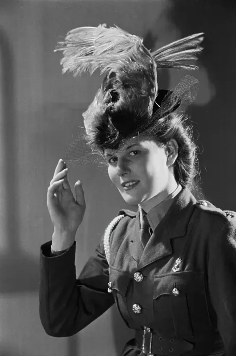 Framed Print : Post-War British Millinery Framed Print : Post-War British Millinery