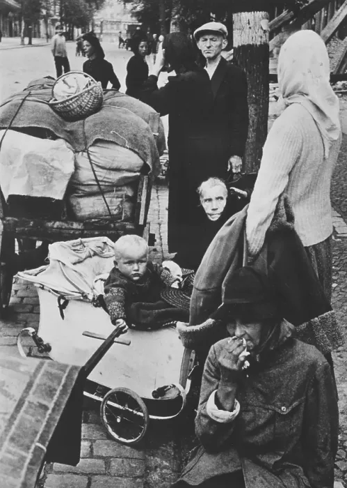 Framed Print : Post War Chaos Framed Print : Post War Chaos