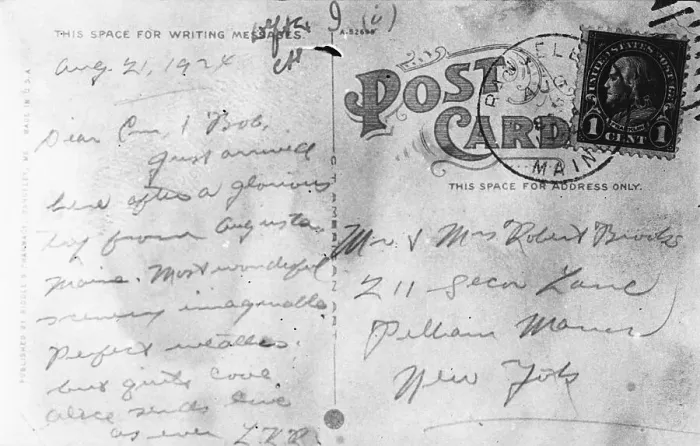 Framed Print : Postal Letter as Crime Evidence