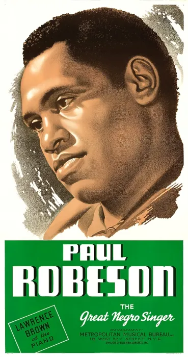 Framed Print : Poster Advertises Singer Paul Robeson Framed Print : Poster Advertises Singer Paul Robeson