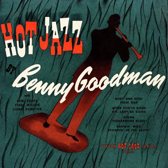Framed Print : Poster For Benny Goodman's Hot Jazz Album Framed Print : Poster For Benny Goodman's Hot Jazz Album